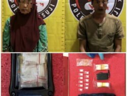 Sepasang Pasutri Diamankan Sat Res Narkoba Polres Mesuji