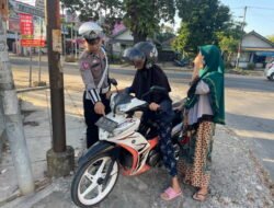 Ops Patuh Krakatau 2024, Satlantas Polres Metro Berikan Himbauan dan Sosialisasi terkait ini