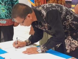 PWI Lampung Teken MoU Beasiswa dengan Empat Universitas