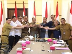 Pj. Gubernur Lampung dan Pj. Gubernur Banten Menyatakan Lampung-Banten Siap Jadi Tuan Rumah PON XXIII Tahun 2032