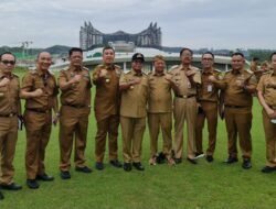 Pj. Bupati Mesuji Menghadiri Pertemuan Kepala Daerah Bersama Presiden di IKN